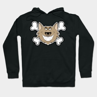 werewolf jolly roger Hoodie